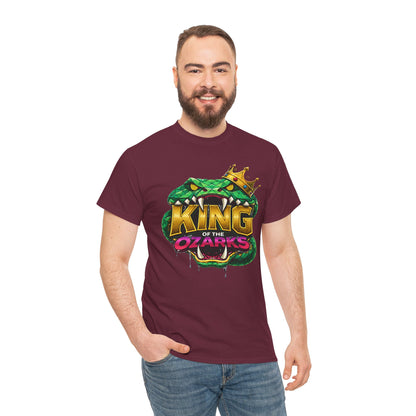 KING OF THE OZARKS Logo T-Shirt — Snake Crown Graphic Tee