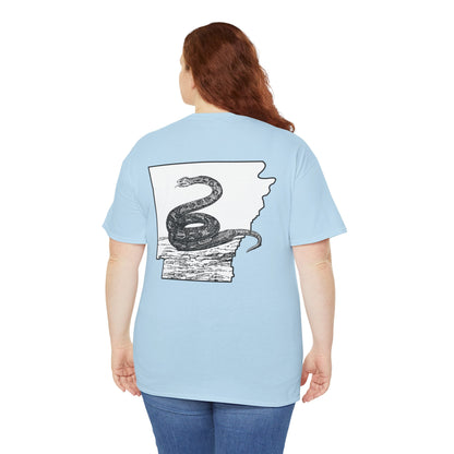 King of the Ozarks T-Shirt — Minimal Vintage Typography White Tee
