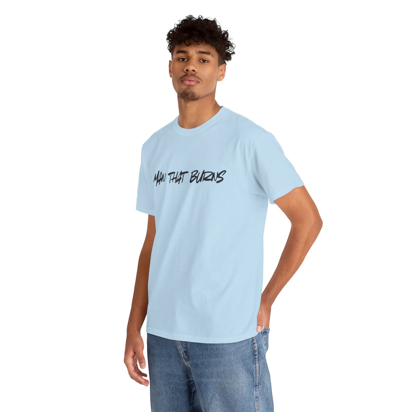 MAN THAT BURNS T-Shirt Missouri Edition– "Man That Burns" Graphic Tee (King of the Ozarks)
