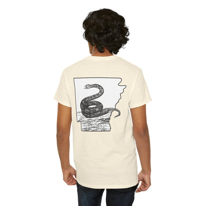 King of the Ozarks T-Shirt — Minimal Vintage Typography White Tee