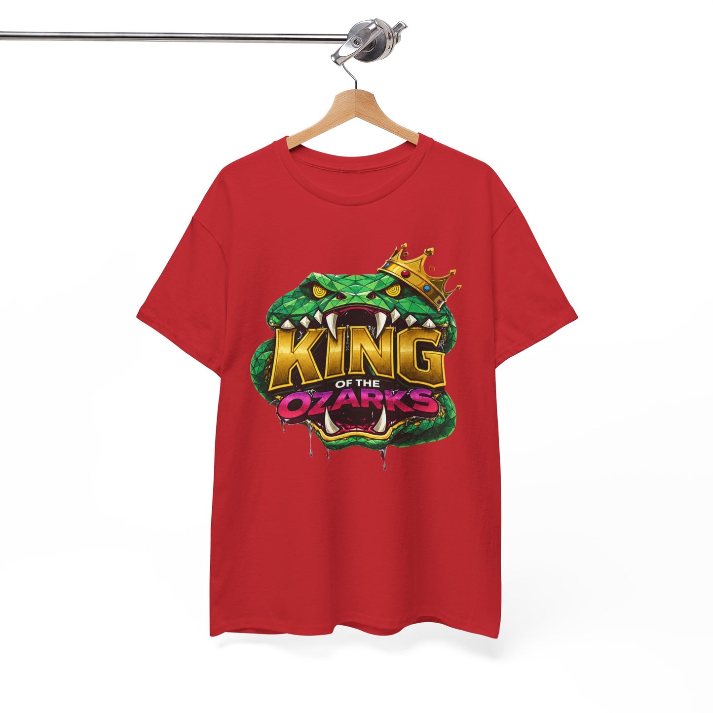 KING OF THE OZARKS Logo T-Shirt — Snake Crown Graphic Tee