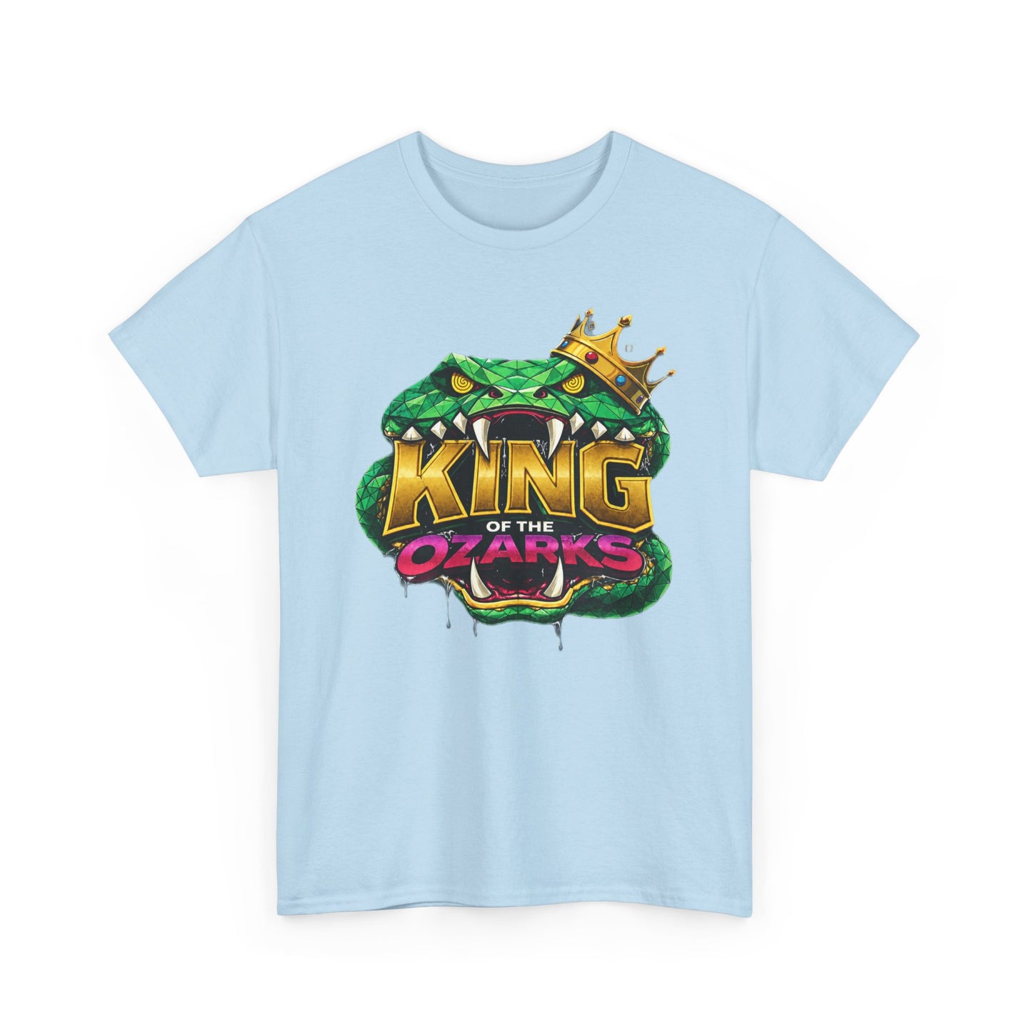 KING OF THE OZARKS Logo T-Shirt — Snake Crown Graphic Tee