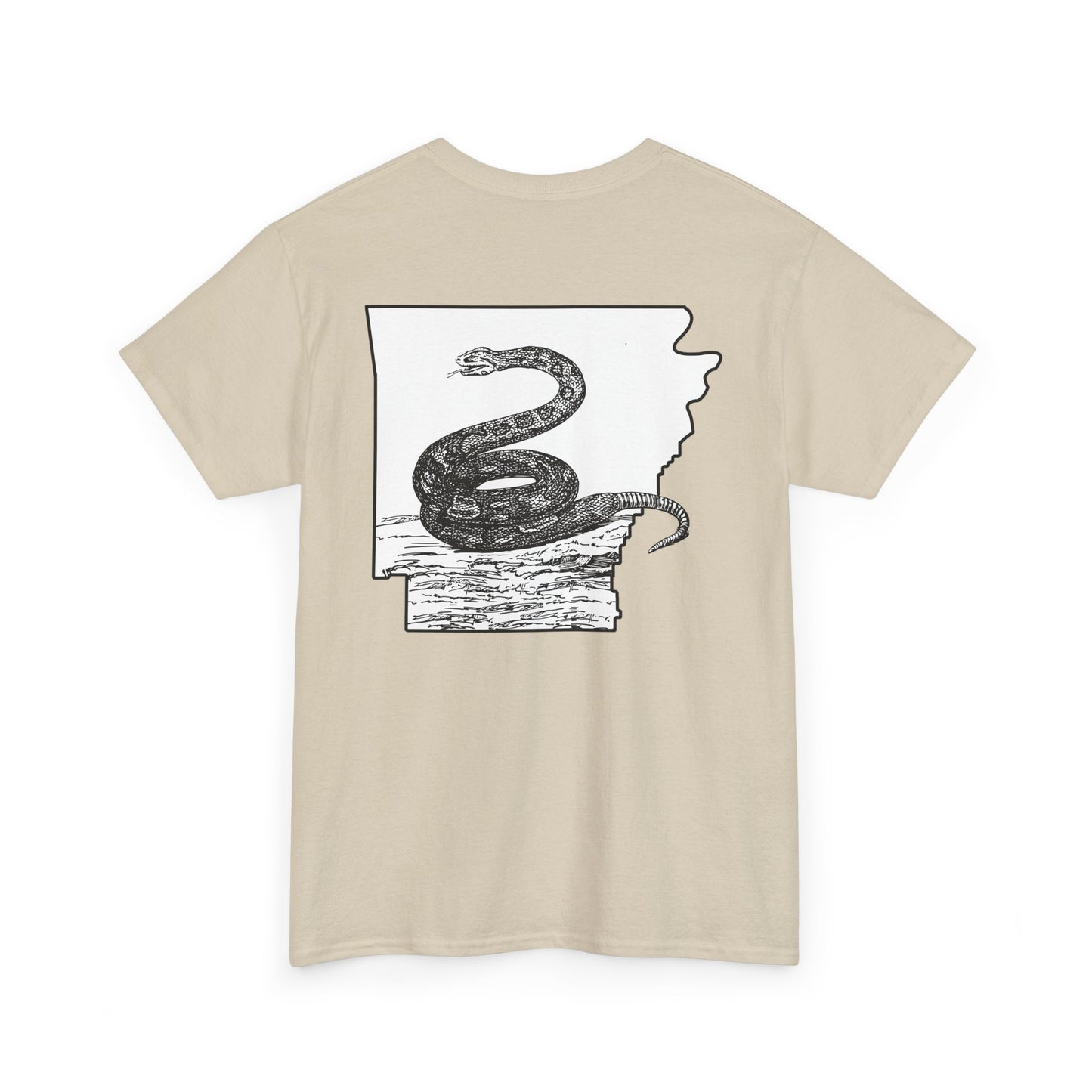 King of the Ozarks T-Shirt — Minimal Vintage Typography White Tee