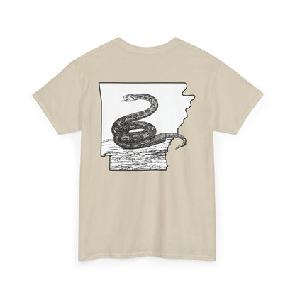 King of the Ozarks T-Shirt — Minimal Vintage Typography White Tee