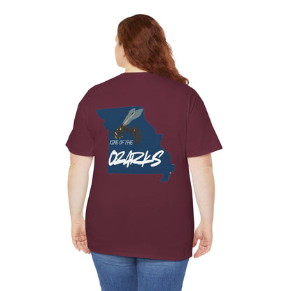 MAN THAT BURNS T-Shirt Missouri Edition– "Man That Burns" Graphic Tee (King of the Ozarks)