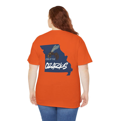MAN THAT BURNS T-Shirt Missouri Edition– "Man That Burns" Graphic Tee (King of the Ozarks)