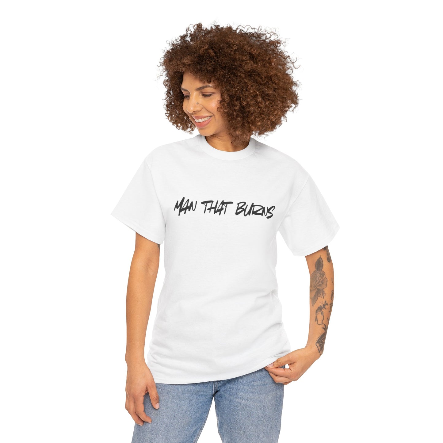 MAN THAT BURNS T-Shirt Missouri Edition– "Man That Burns" Graphic Tee (King of the Ozarks)