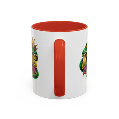 King of the Ozarks Coffee Mug — Crowned Snake Accent Mug (11/15oz)
