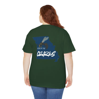 MAN THAT BURNS T-Shirt Missouri Edition– "Man That Burns" Graphic Tee (King of the Ozarks)