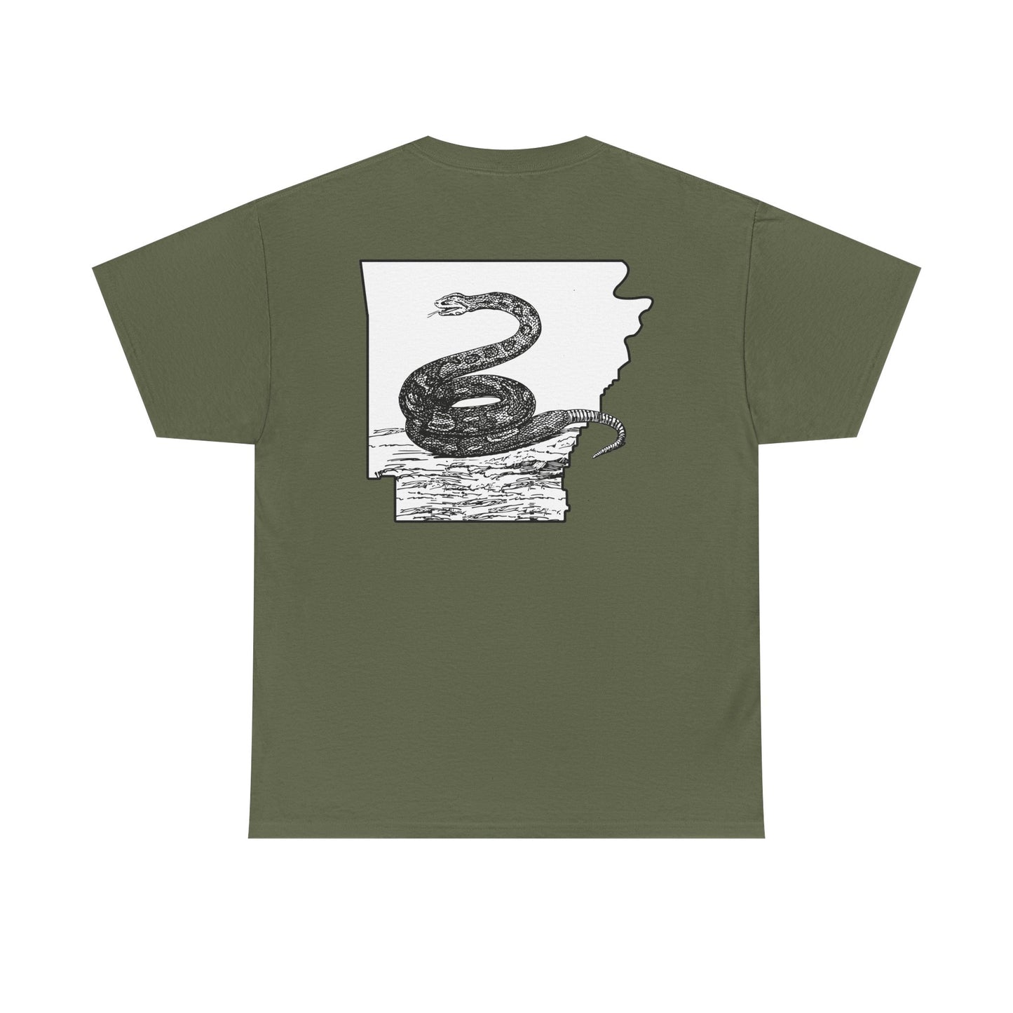 King of the Ozarks T-Shirt — Minimal Vintage Typography White Tee
