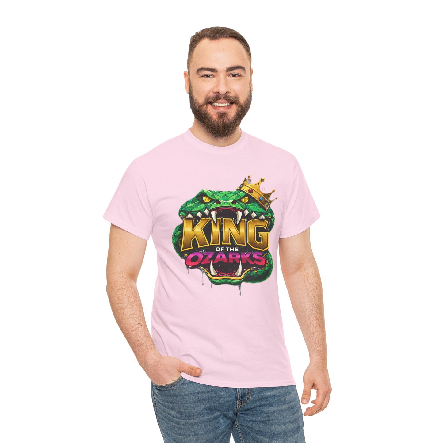 KING OF THE OZARKS Logo T-Shirt — Snake Crown Graphic Tee