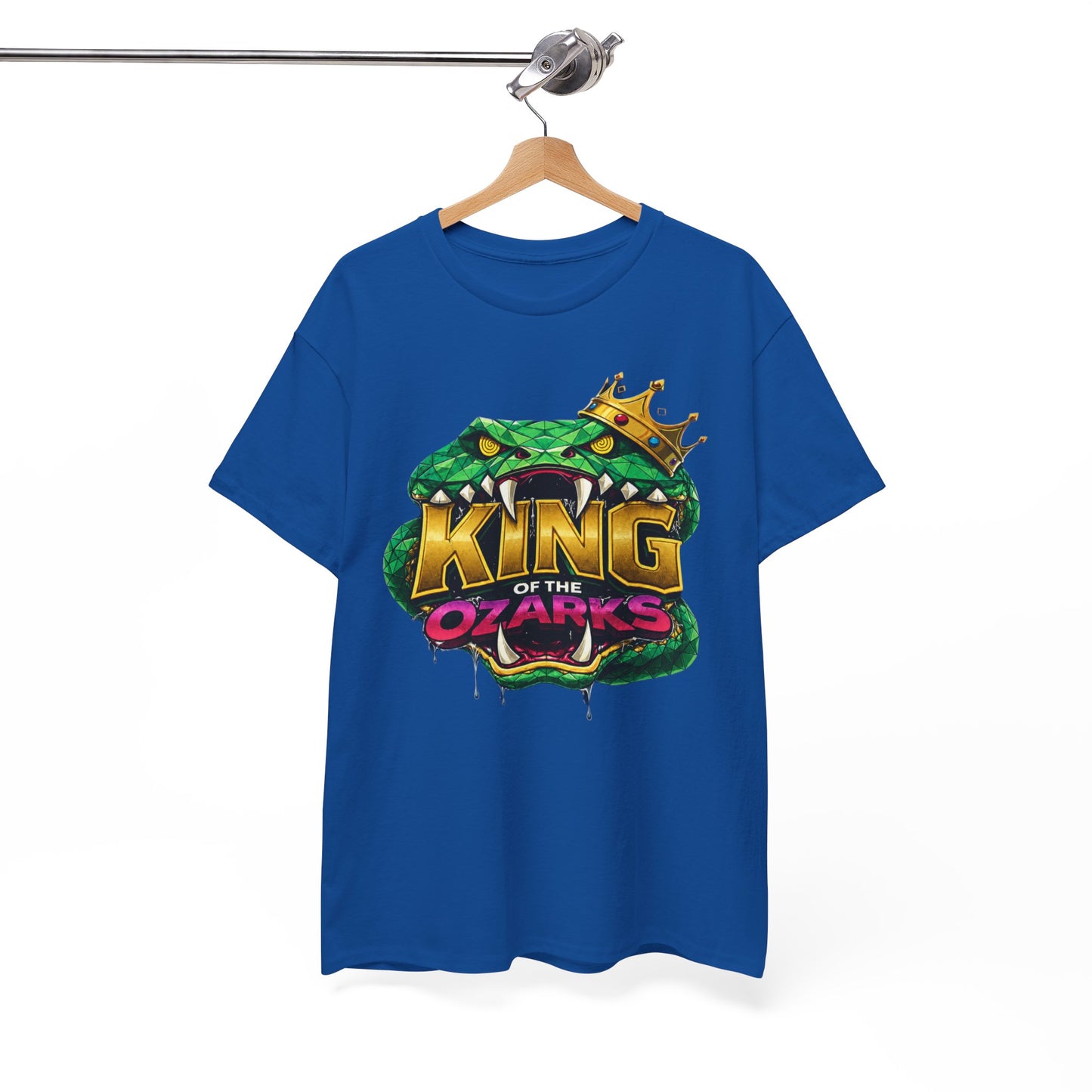 KING OF THE OZARKS Logo T-Shirt — Snake Crown Graphic Tee