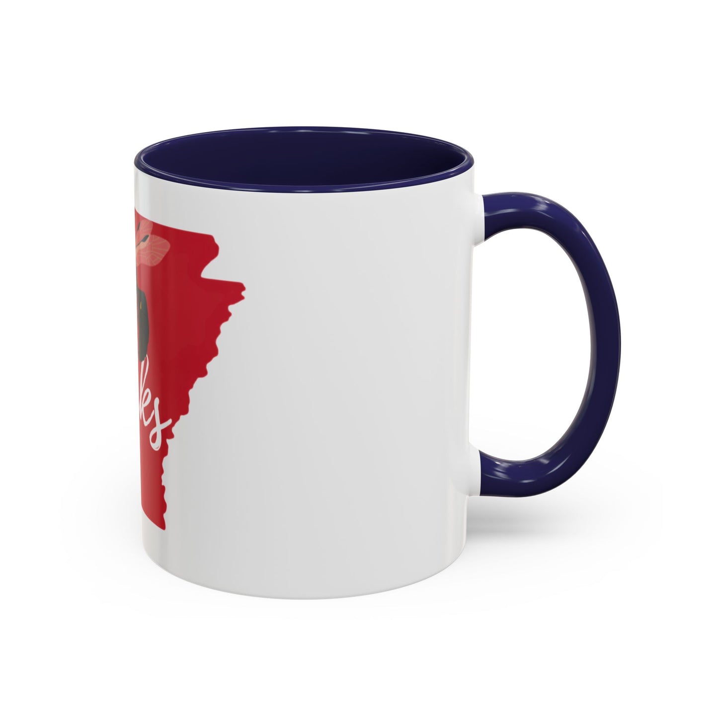 Ozarks Wasp Accent Coffee Mug — "King of the Ozarks" 11/15oz