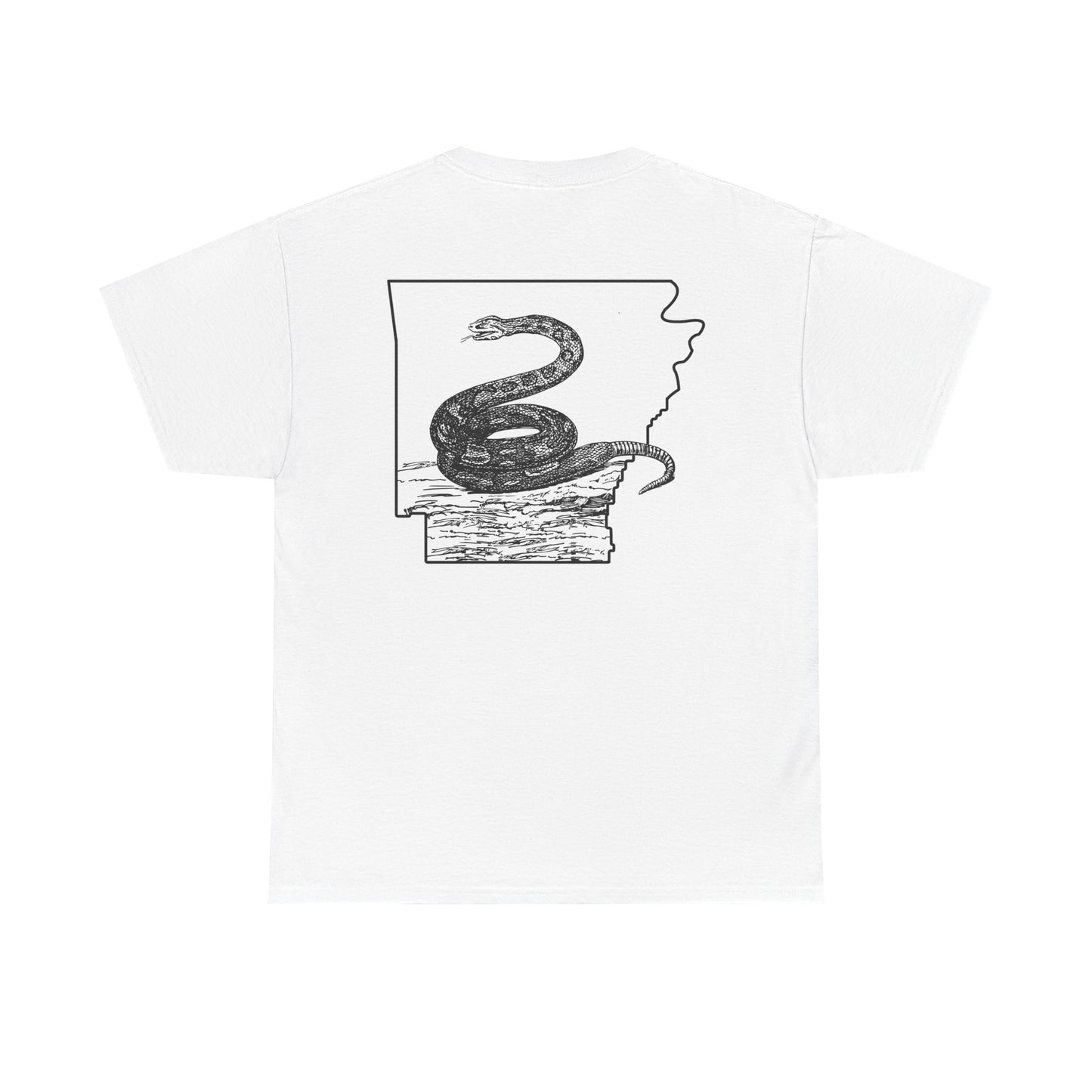 King of the Ozarks T-Shirt — Minimal Vintage Typography White Tee
