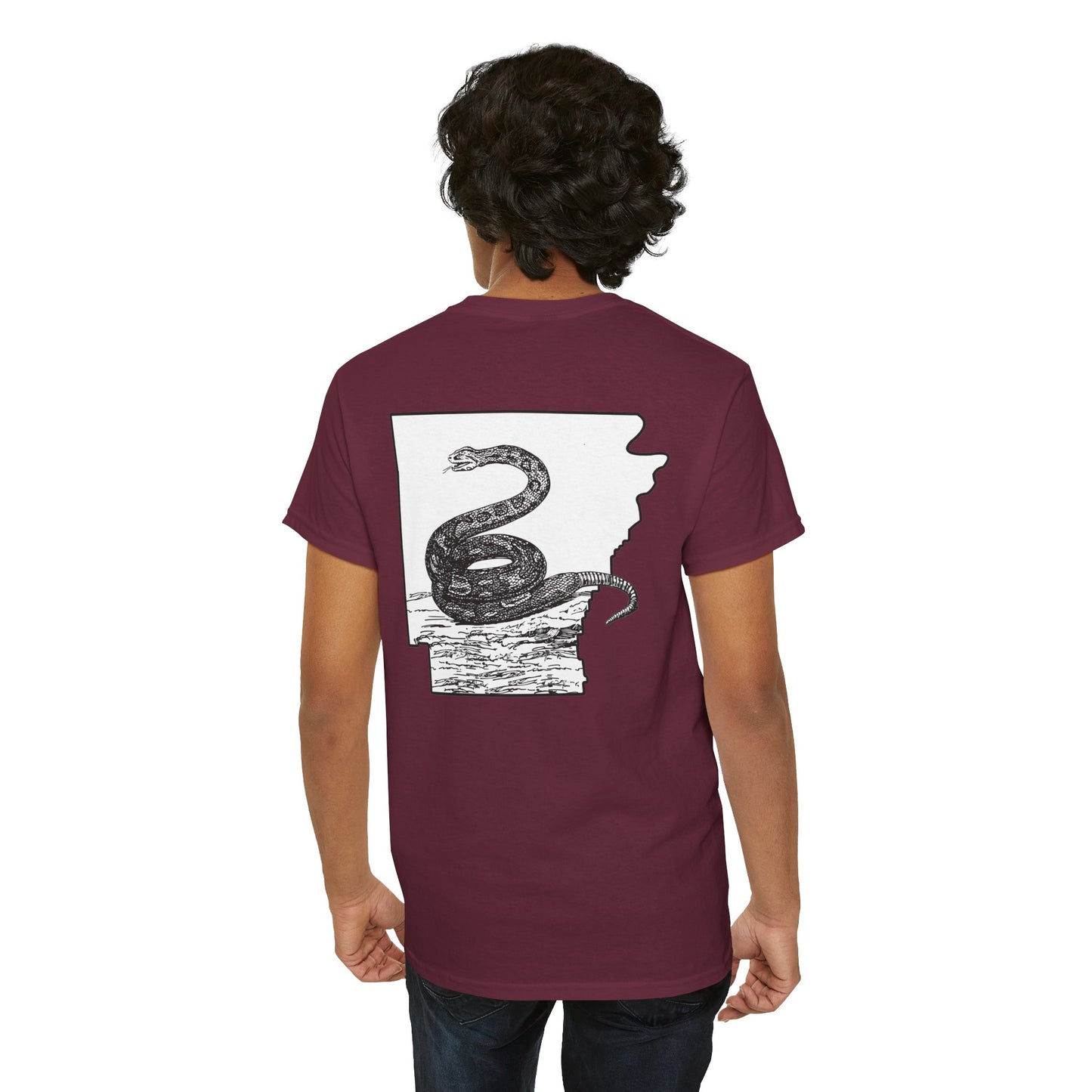 King of the Ozarks T-Shirt — Minimal Vintage Typography White Tee