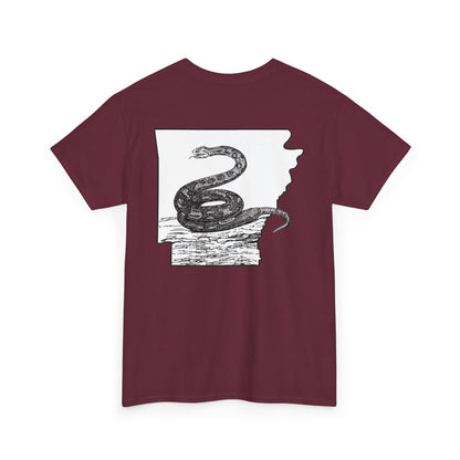 King of the Ozarks T-Shirt — Minimal Vintage Typography White Tee