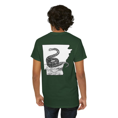 King of the Ozarks T-Shirt — Minimal Vintage Typography White Tee