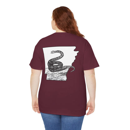 King of the Ozarks T-Shirt — Minimal Vintage Typography White Tee