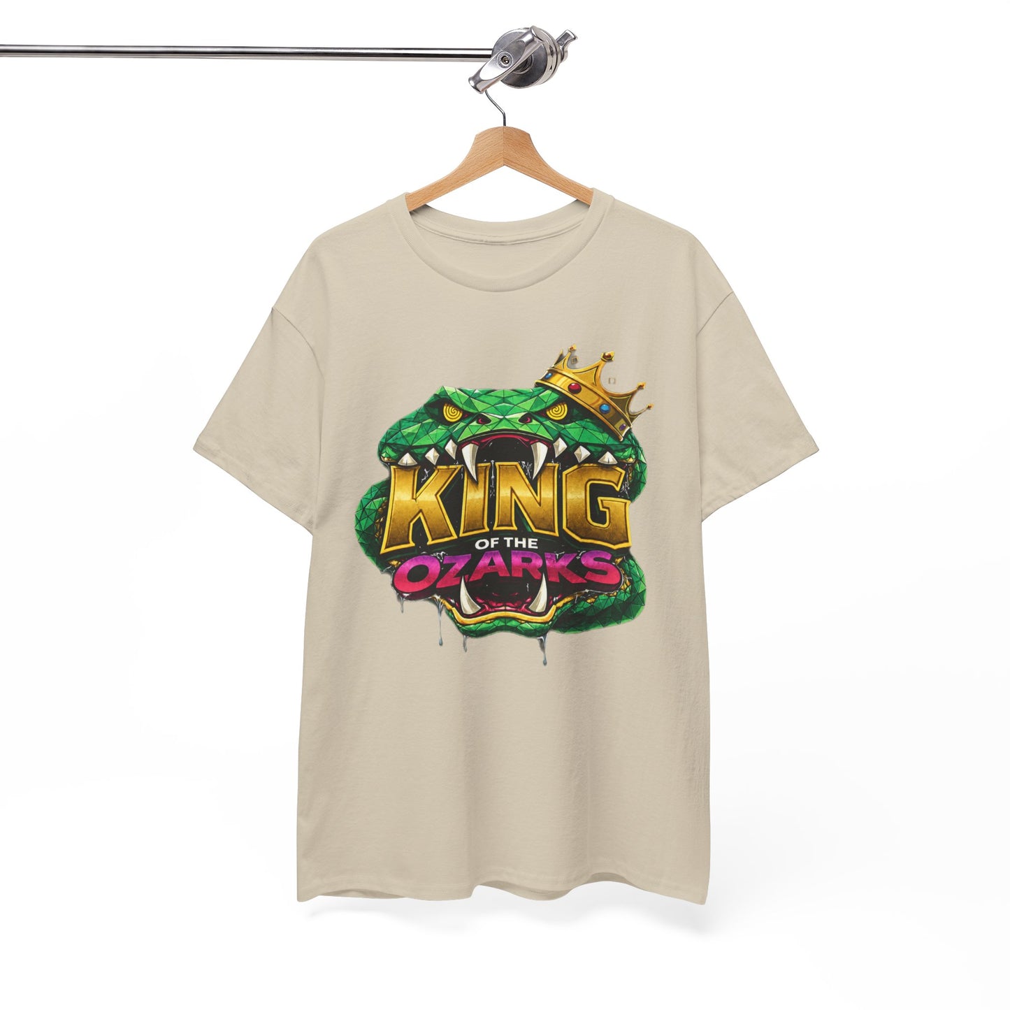 KING OF THE OZARKS Logo T-Shirt — Snake Crown Graphic Tee