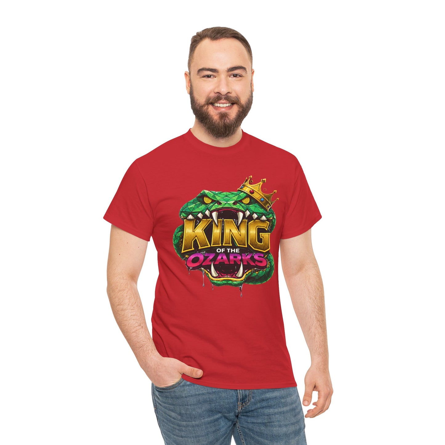 KING OF THE OZARKS Logo T-Shirt — Snake Crown Graphic Tee