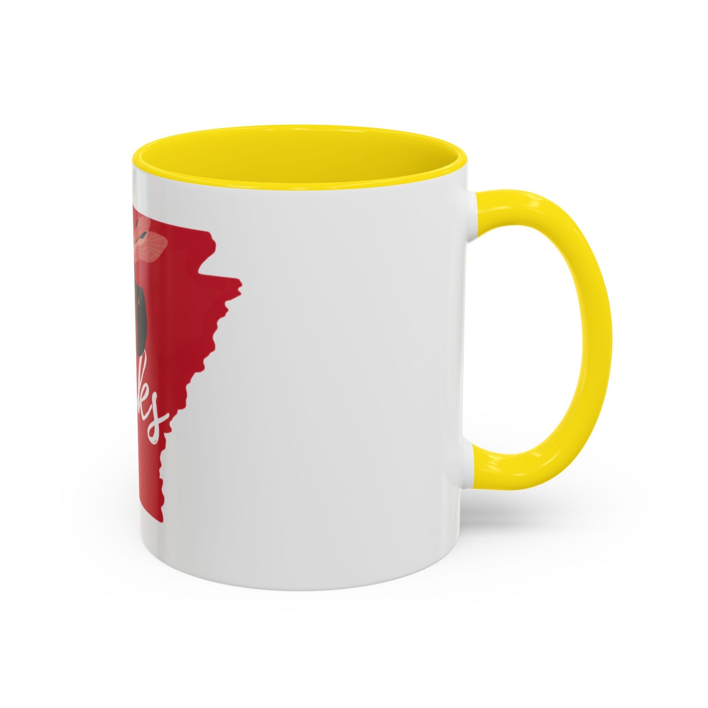 Ozarks Wasp Accent Coffee Mug — "King of the Ozarks" 11/15oz