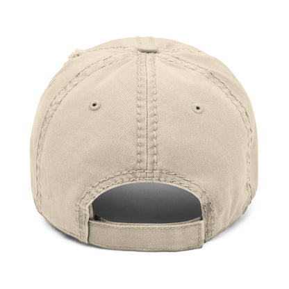 KING OF THE OZARKS Logo Distressed Embroidered Dad Hat — Colorful Floral Logo Cap