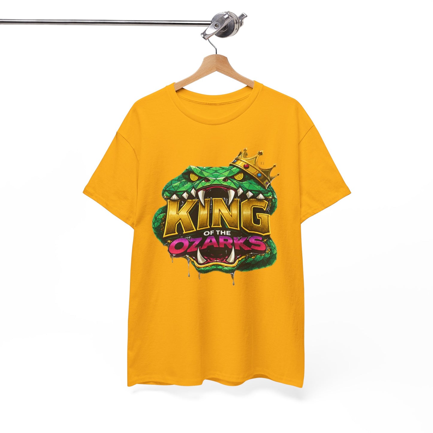 KING OF THE OZARKS Logo T-Shirt — Snake Crown Graphic Tee