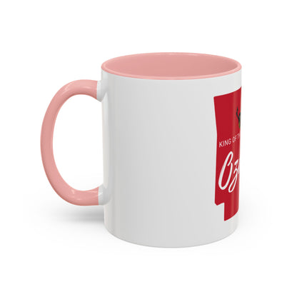 Ozarks Wasp Accent Coffee Mug — "King of the Ozarks" 11/15oz