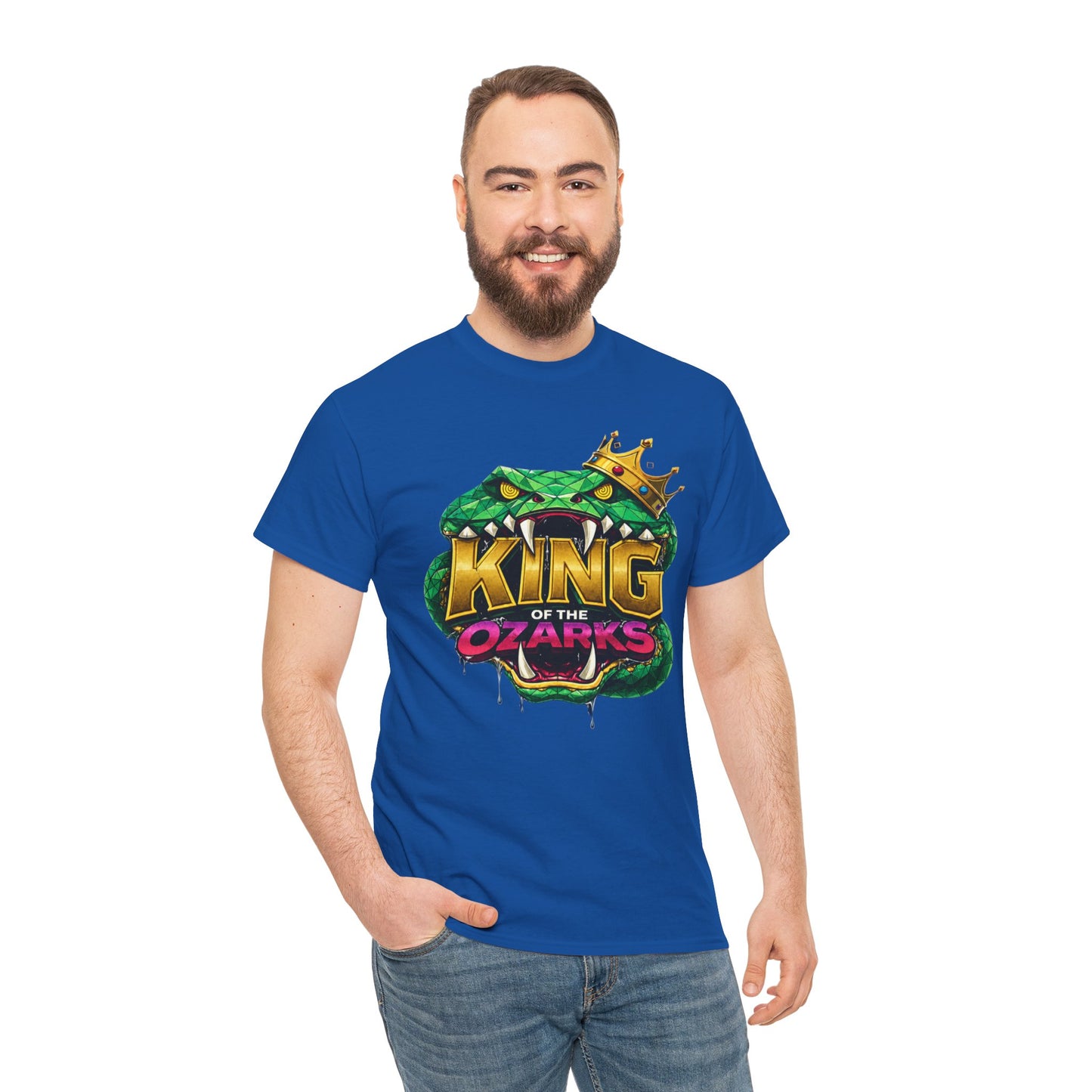 KING OF THE OZARKS Logo T-Shirt — Snake Crown Graphic Tee