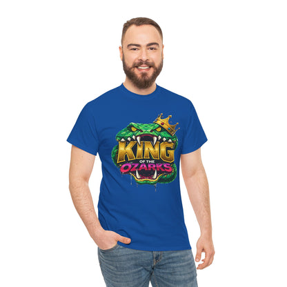 KING OF THE OZARKS Logo T-Shirt — Snake Crown Graphic Tee