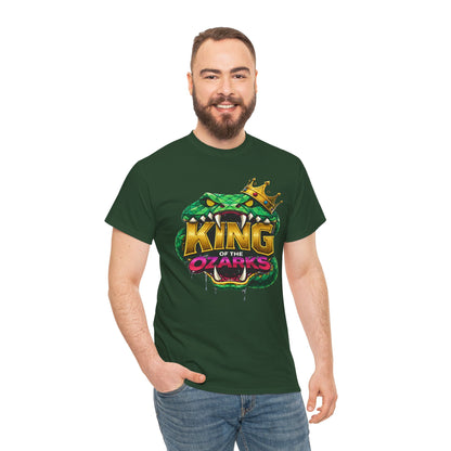 KING OF THE OZARKS Logo T-Shirt — Snake Crown Graphic Tee