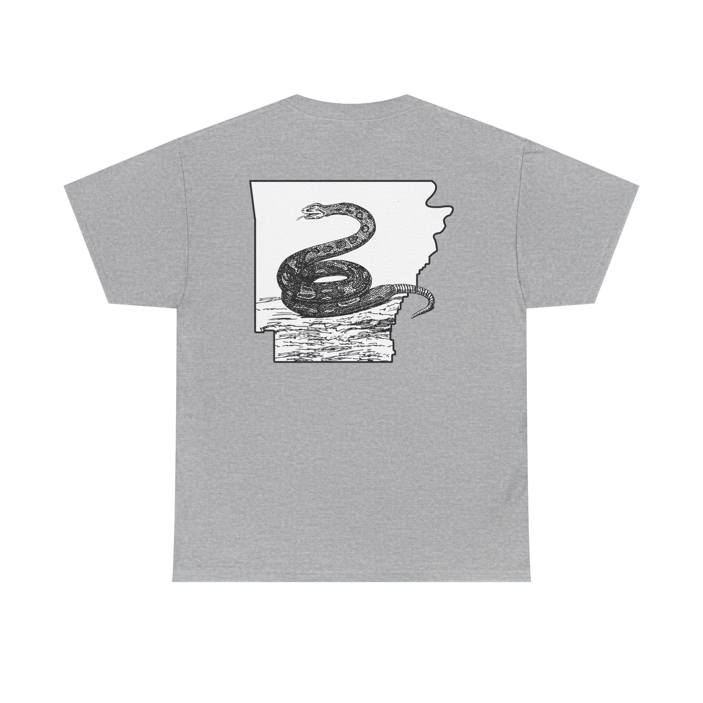 King of the Ozarks T-Shirt — Minimal Vintage Typography White Tee
