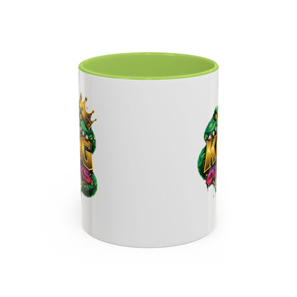 King of the Ozarks Coffee Mug — Crowned Snake Accent Mug (11/15oz)