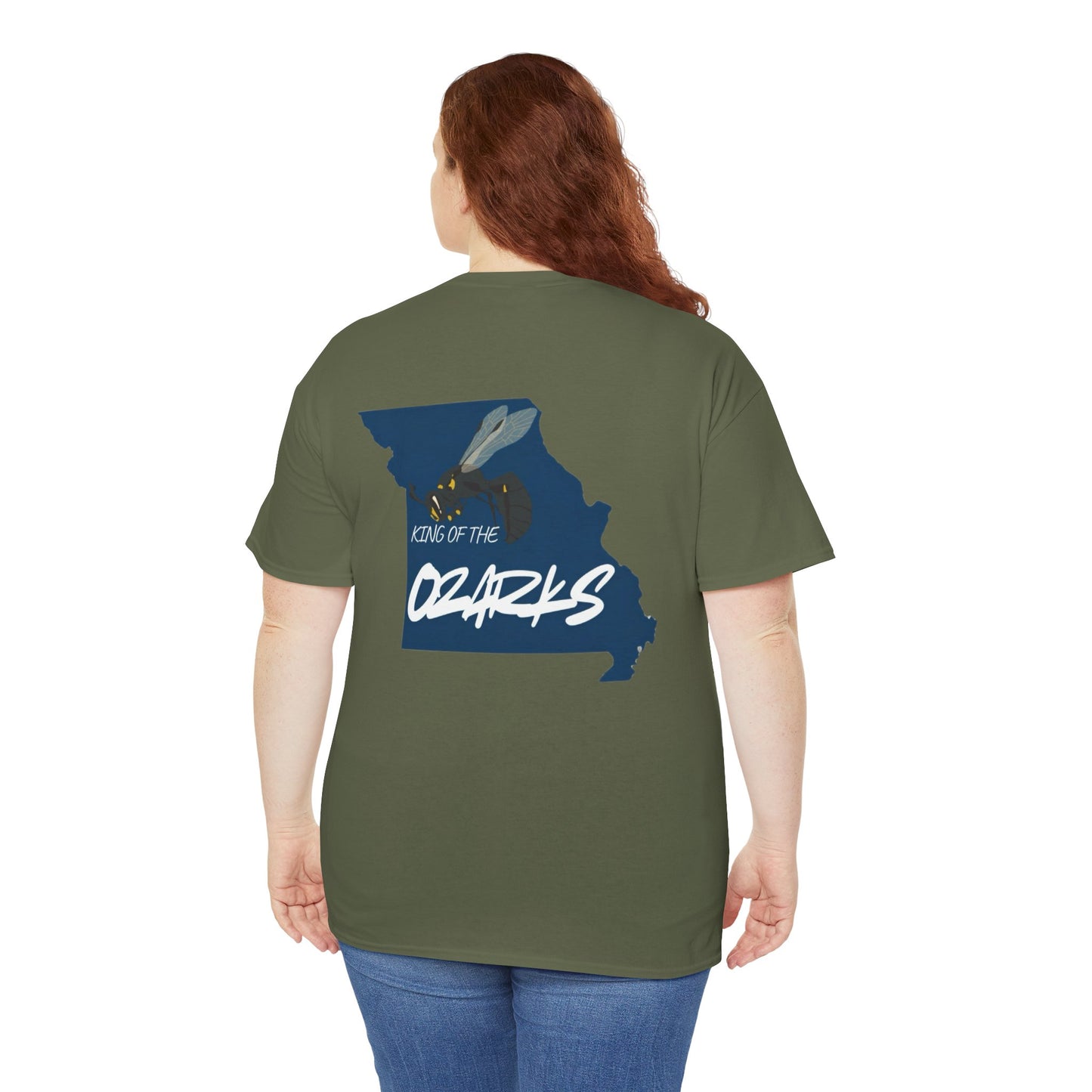 MAN THAT BURNS T-Shirt Missouri Edition– "Man That Burns" Graphic Tee (King of the Ozarks)