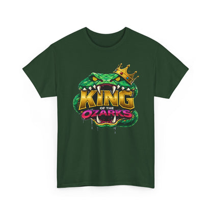 KING OF THE OZARKS Logo T-Shirt — Snake Crown Graphic Tee