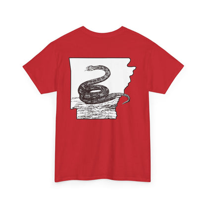 King of the Ozarks T-Shirt — Minimal Vintage Typography White Tee