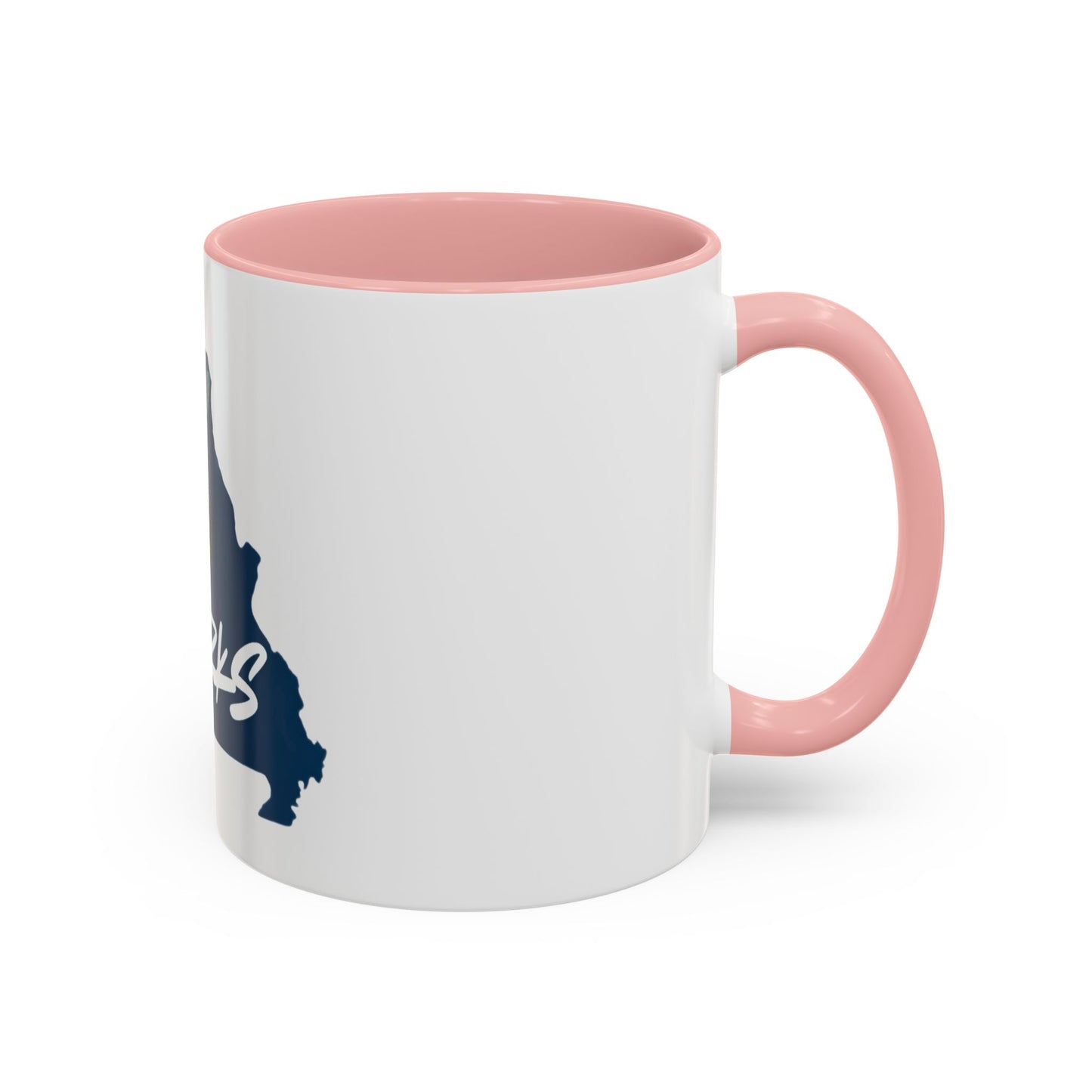 King of the Ozarks Coffee Mug — Missouri State Map with Hornet Design