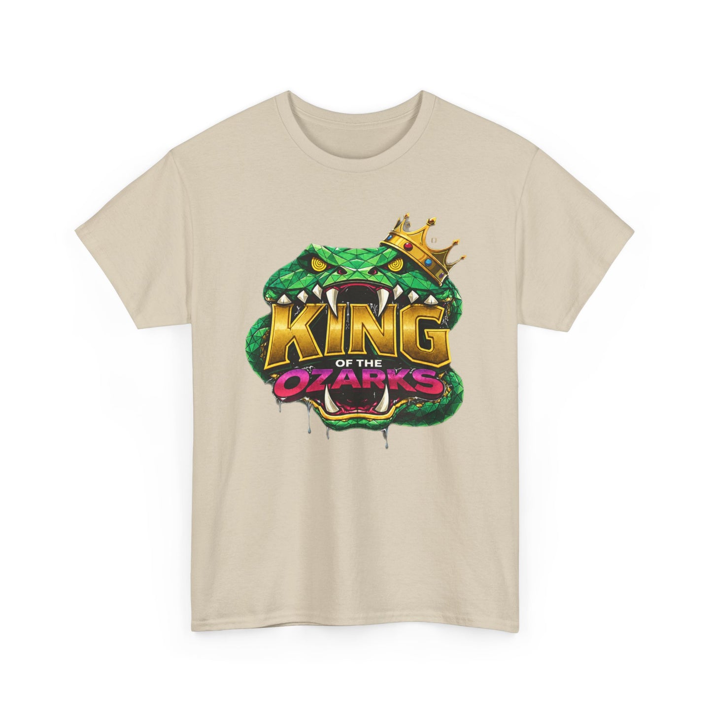 KING OF THE OZARKS Logo T-Shirt — Snake Crown Graphic Tee