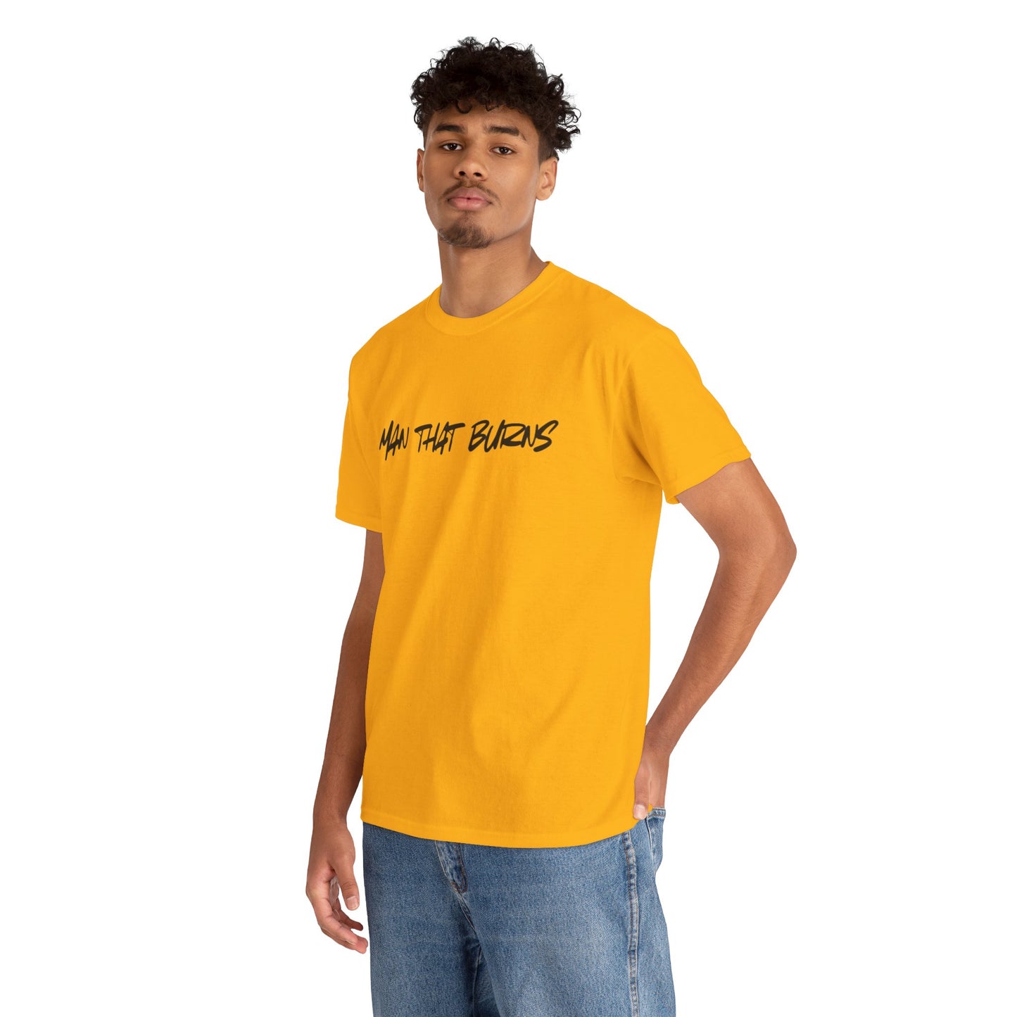 MAN THAT BURNS T-Shirt Missouri Edition– "Man That Burns" Graphic Tee (King of the Ozarks)