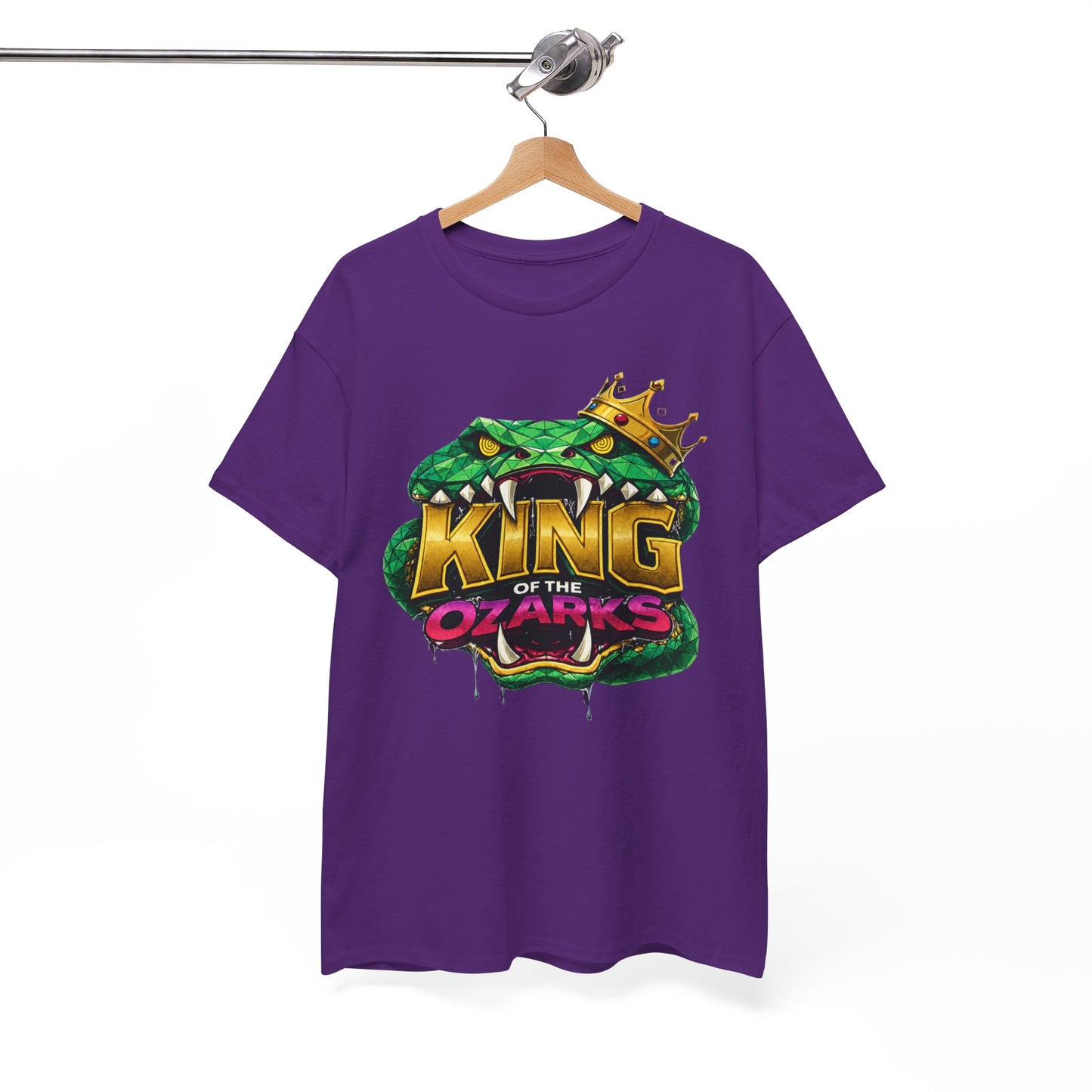 KING OF THE OZARKS Logo T-Shirt — Snake Crown Graphic Tee