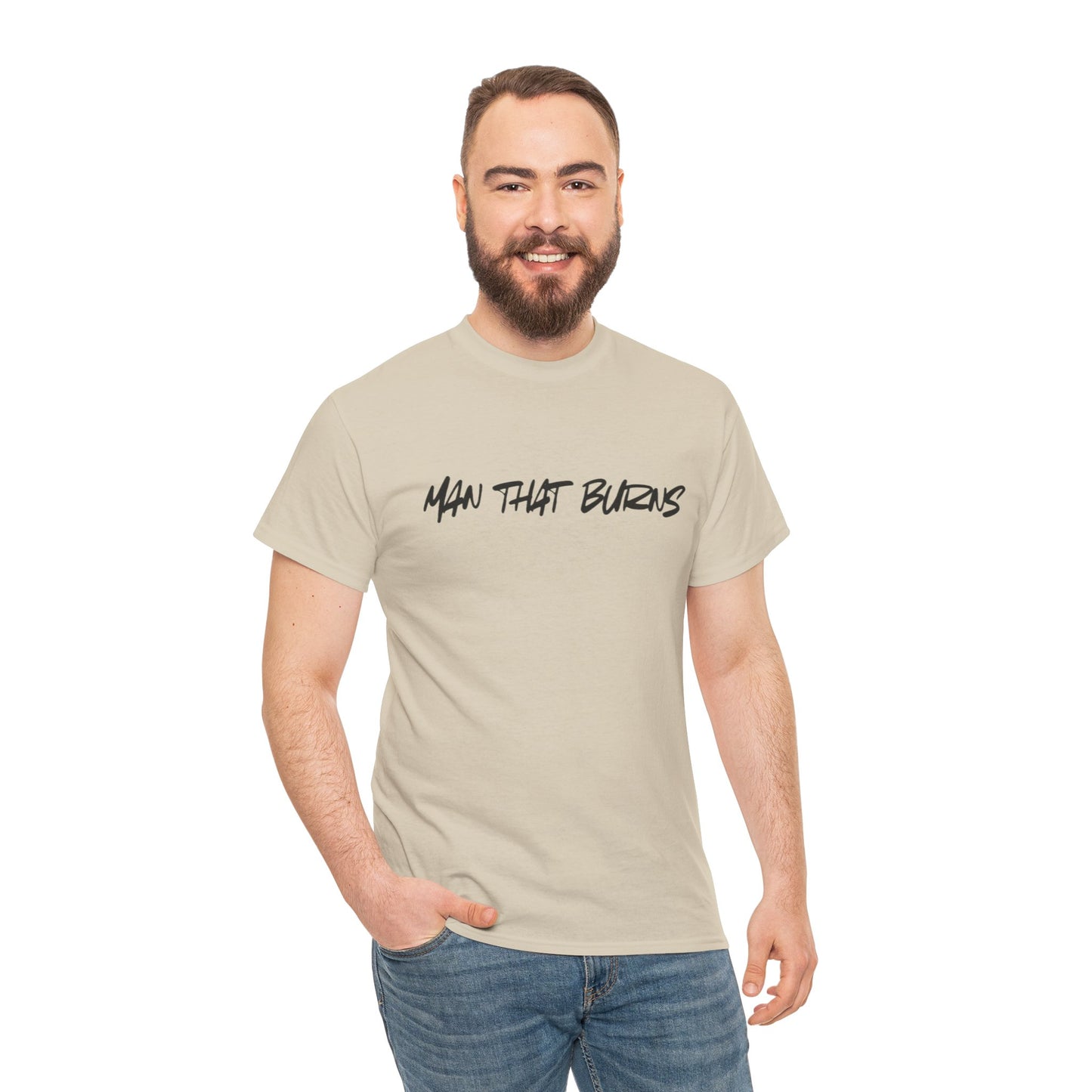 MAN THAT BURNS T-Shirt Missouri Edition– "Man That Burns" Graphic Tee (King of the Ozarks)