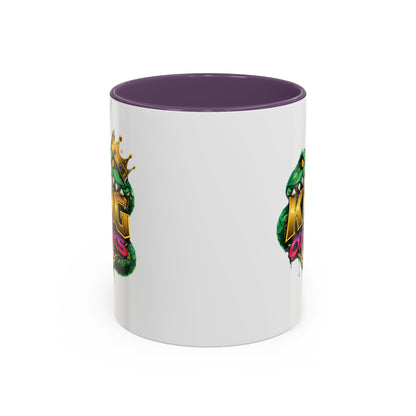 King of the Ozarks Coffee Mug — Crowned Snake Accent Mug (11/15oz)
