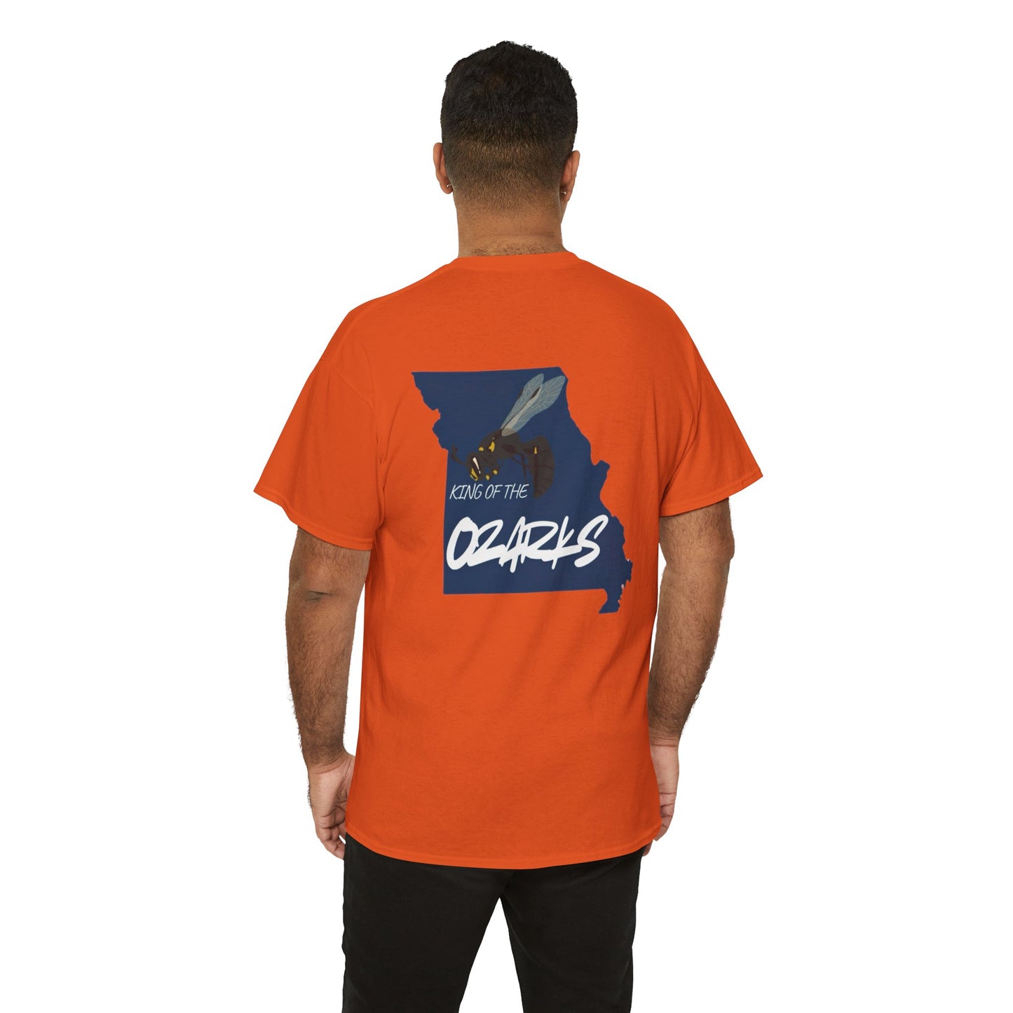 MAN THAT BURNS T-Shirt Missouri Edition– "Man That Burns" Graphic Tee (King of the Ozarks)