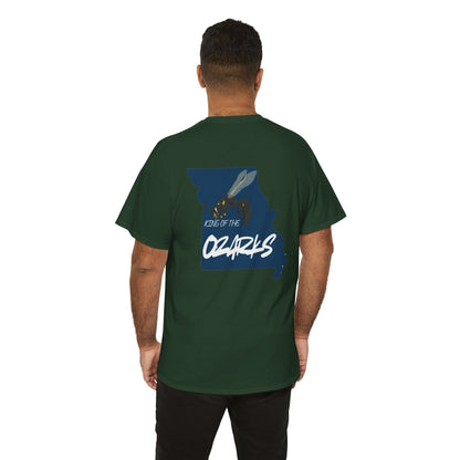 MAN THAT BURNS T-Shirt Missouri Edition– "Man That Burns" Graphic Tee (King of the Ozarks)