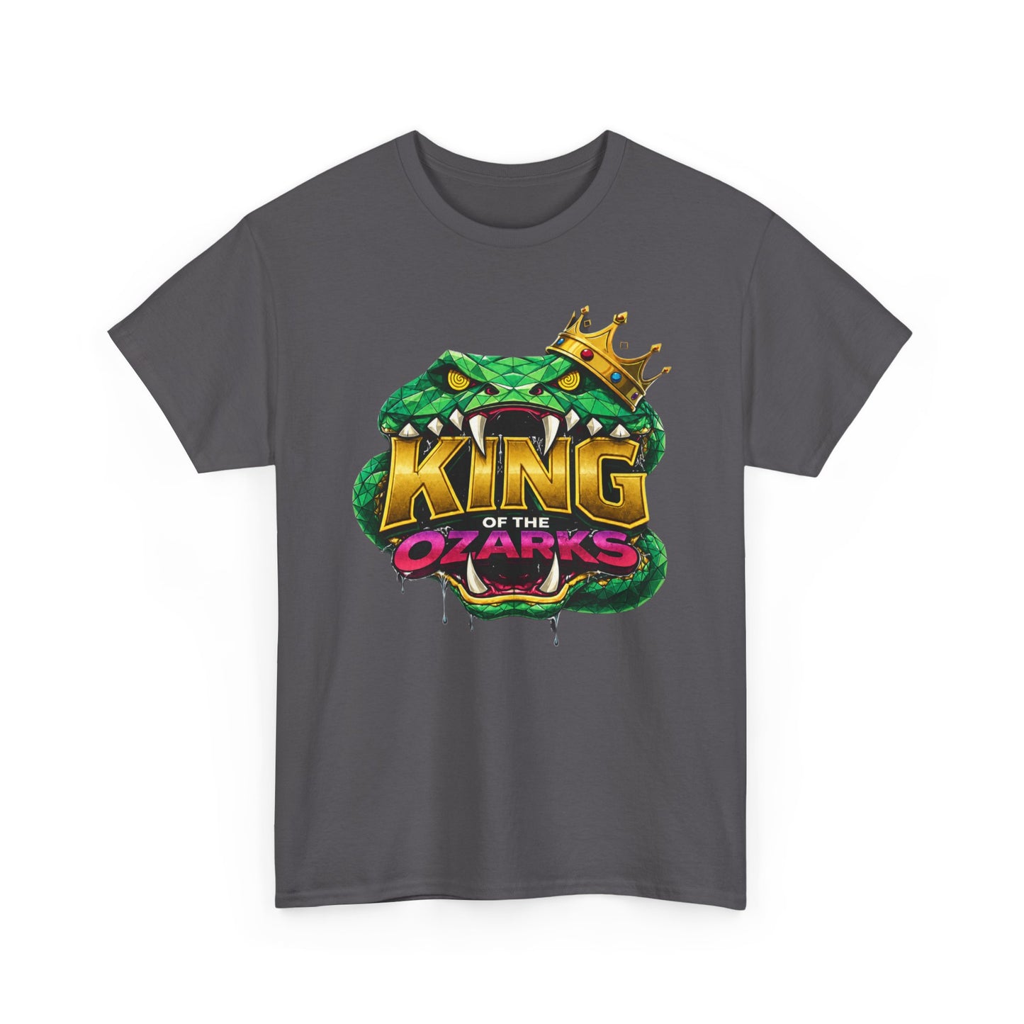 KING OF THE OZARKS Logo T-Shirt — Snake Crown Graphic Tee