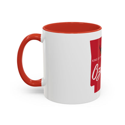 Ozarks Wasp Accent Coffee Mug — "King of the Ozarks" 11/15oz