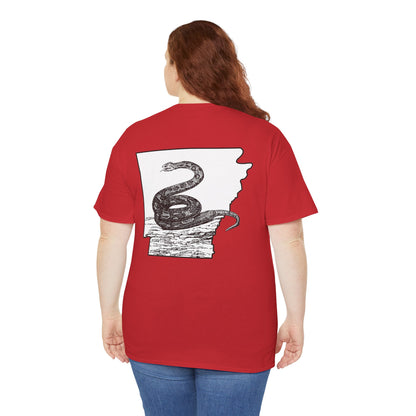 King of the Ozarks T-Shirt — Minimal Vintage Typography White Tee