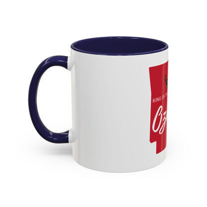 Ozarks Wasp Accent Coffee Mug — "King of the Ozarks" 11/15oz
