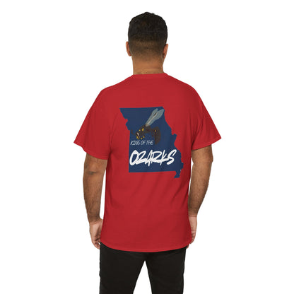 MAN THAT BURNS T-Shirt Missouri Edition– "Man That Burns" Graphic Tee (King of the Ozarks)