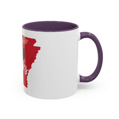 Ozarks Wasp Accent Coffee Mug — "King of the Ozarks" 11/15oz